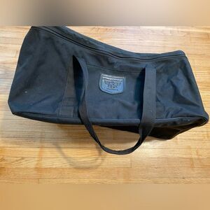 Honda Gold Wing Canvas Motorcycle Duffle Bag Vintage Black Biker Travel 20x10